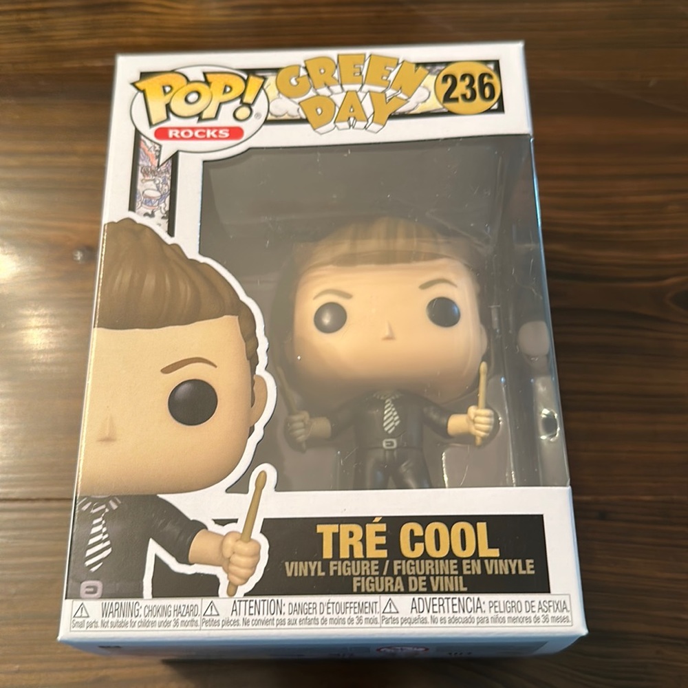 Green Day Tre’ Cool #236 funko pop